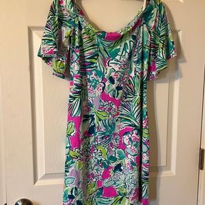 Lilly Pulitzer Fawcett Off the Shoulder Dress